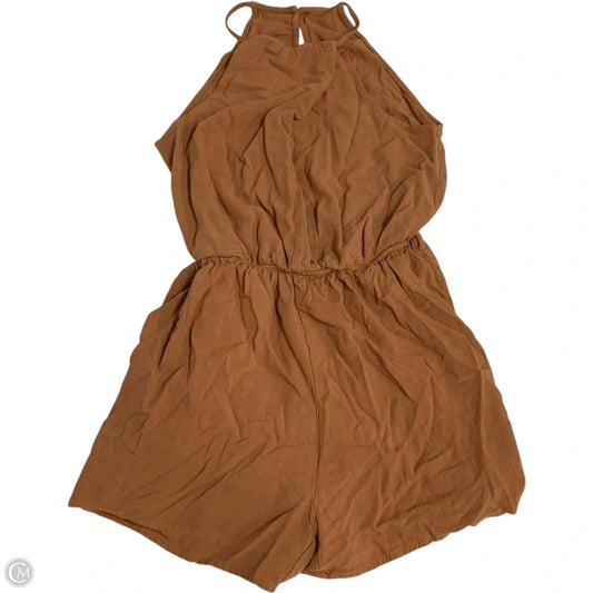 Romper By Gilli In Orange, Size: L