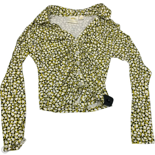 Top Long Sleeve By Maeve In Yellow, Size: Xs