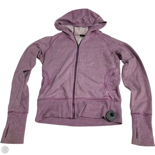 Jacket Fleece By Patagonia In Purple, Size: M