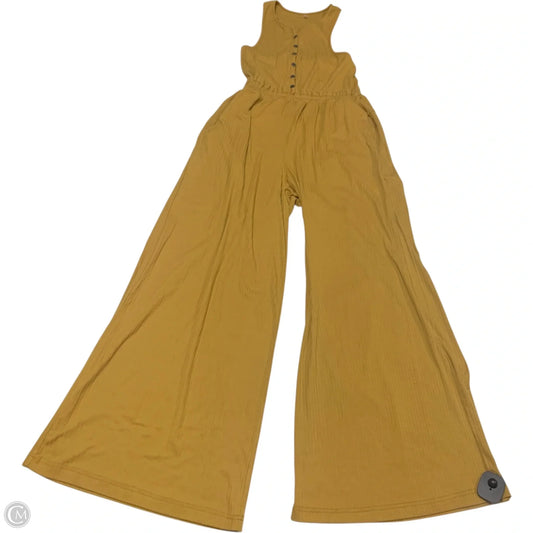 Jumpsuit By Free People In Yellow, Size: S