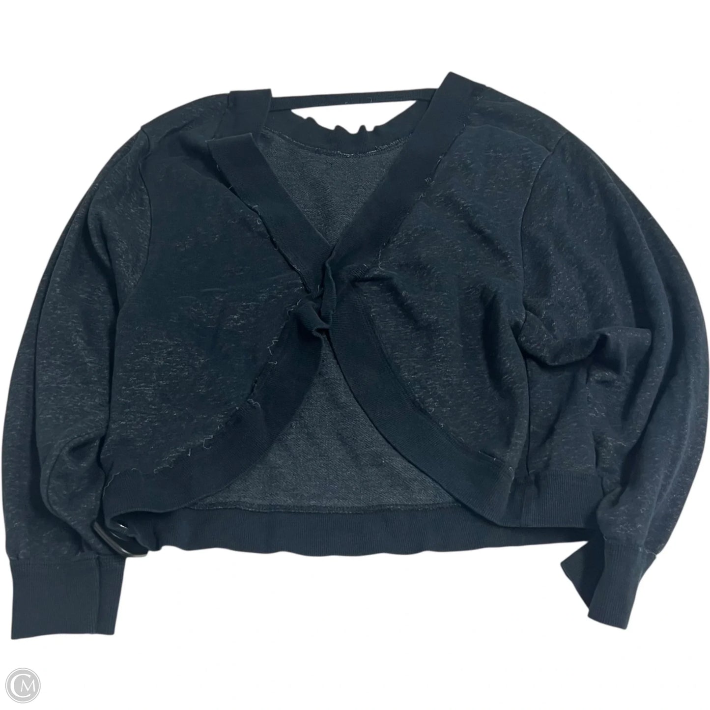 Top Long Sleeve By Pilcro In Black, Size: S