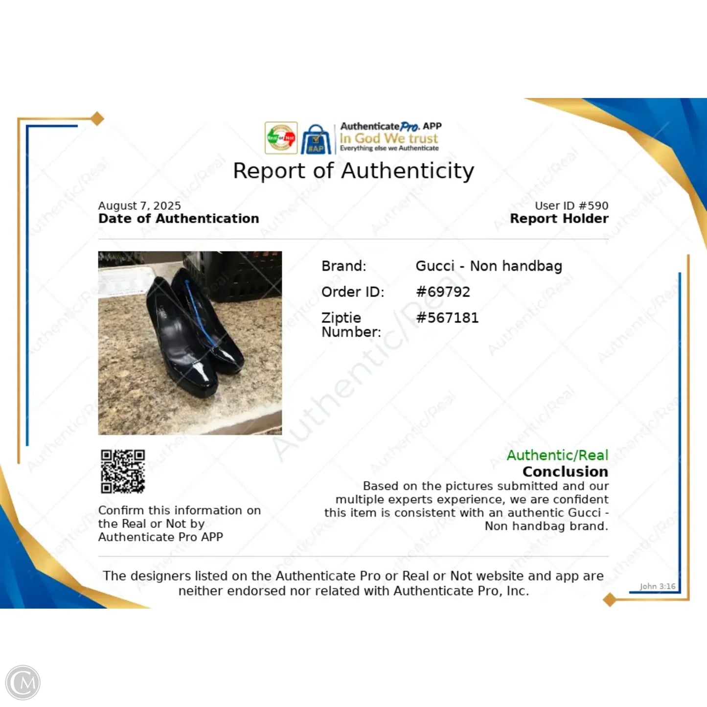 Shoes Luxury Designer By Gucci In Black, Size: 6.5