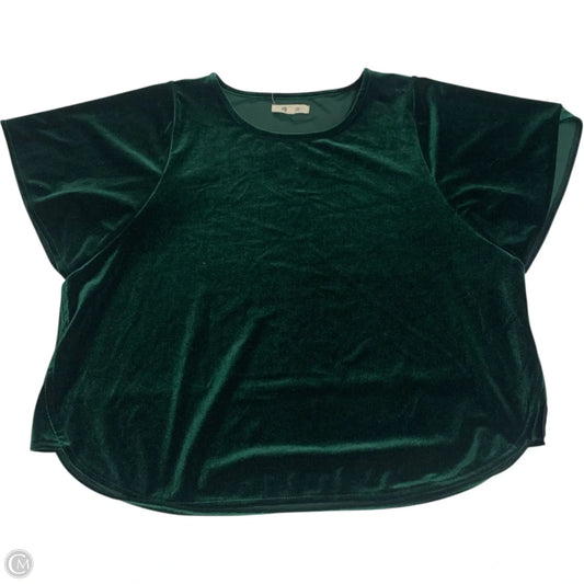 Top Short Sleeve By Madewell In Green, Size: M