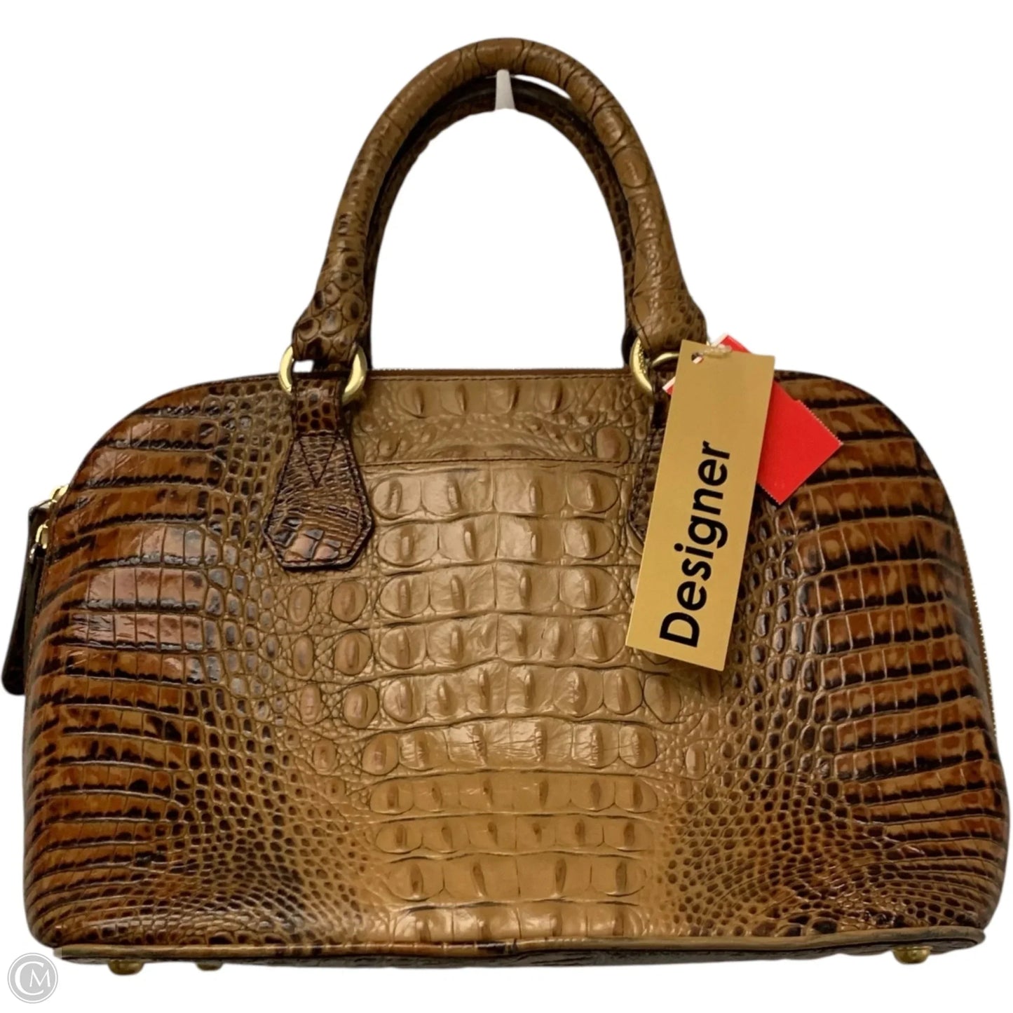 Handbag Designer By Brahmin, Size: Large