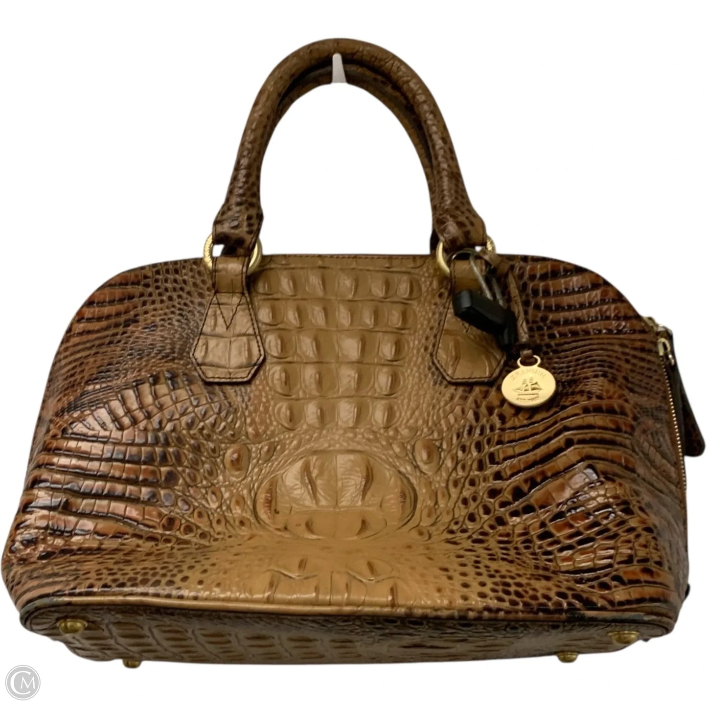 Handbag Designer By Brahmin, Size: Large
