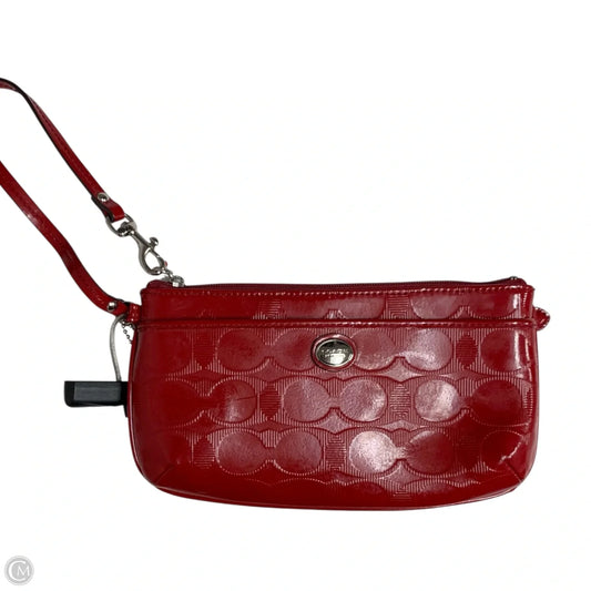 Wristlet Designer By Coach, Size: Large