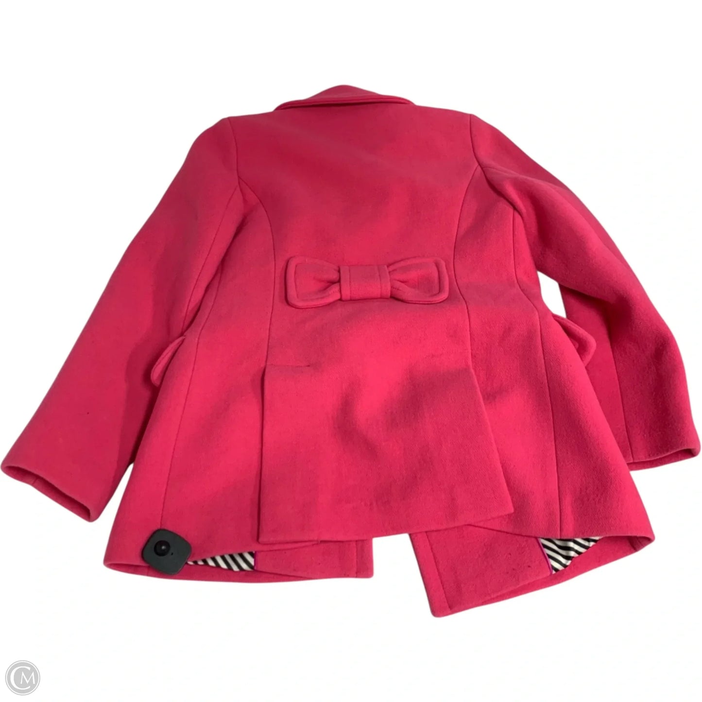 Coat Designer By Kate Spade In Pink, Size: Xs