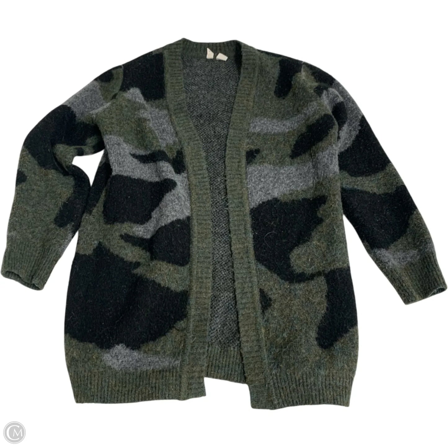 Sweater Cardigan By Moth In Green, Size: Xs