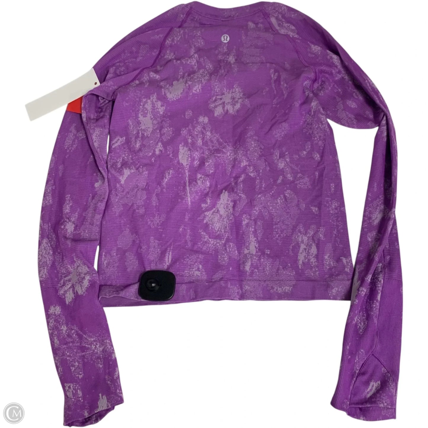 Athletic Top Long Sleeve Crewneck By Lululemon In Purple, Size: S