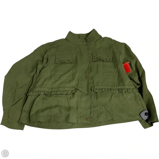 Jacket Utility By Anthropologie In Green, Size: Xxs
