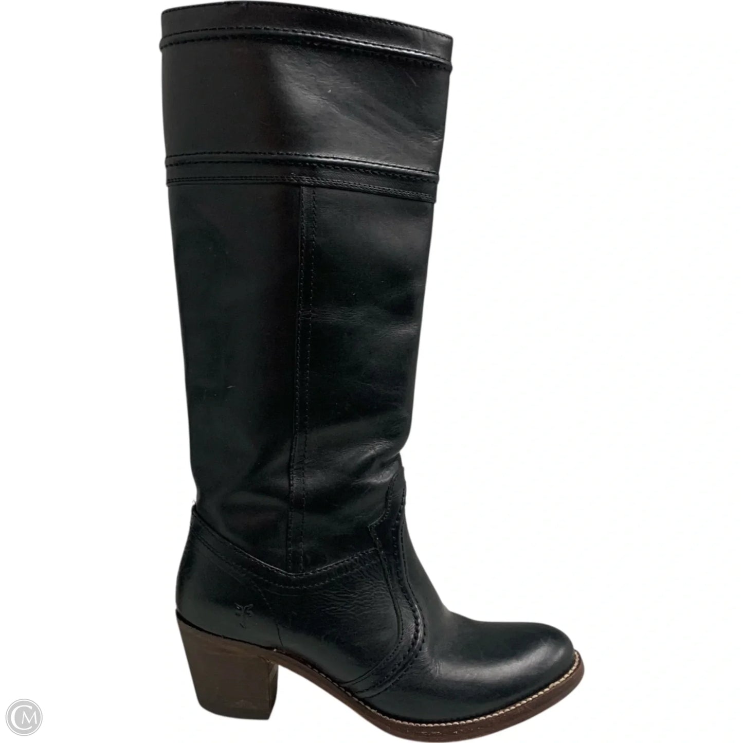 Boots Designer By Frye In Black, Size: 7