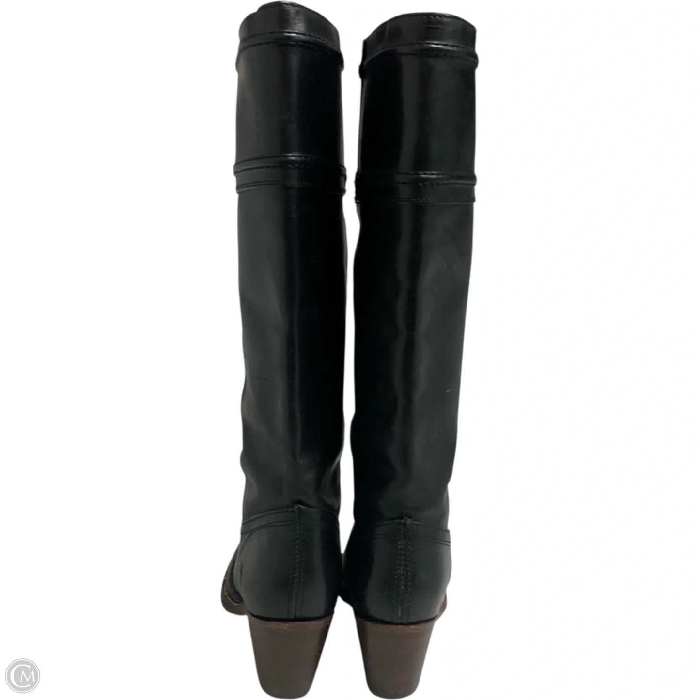 Boots Designer By Frye In Black, Size: 7