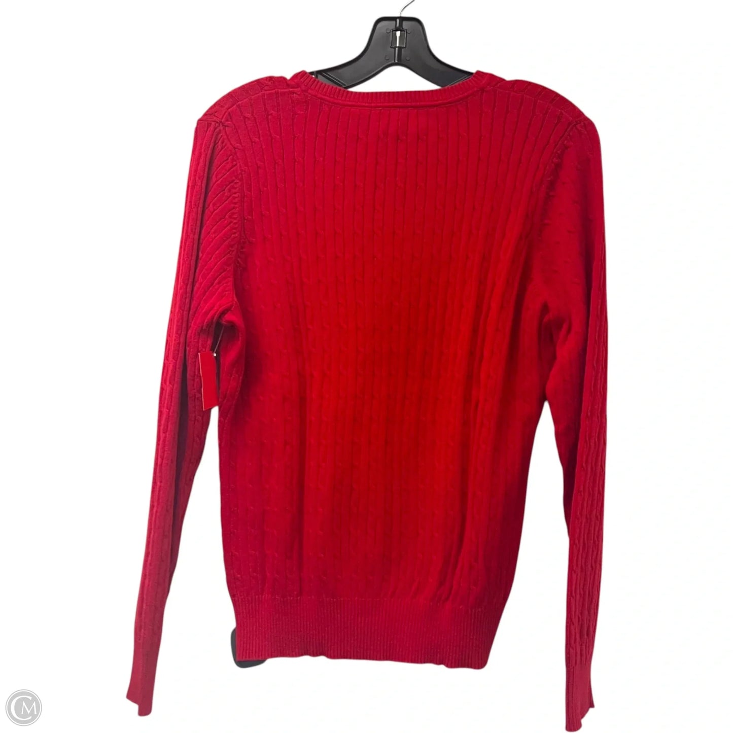 Sweater By Kim Rogers In Red, Size: Lp