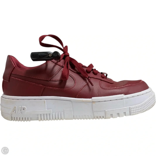 Shoes Sneakers By Nike In Red, Size: 7