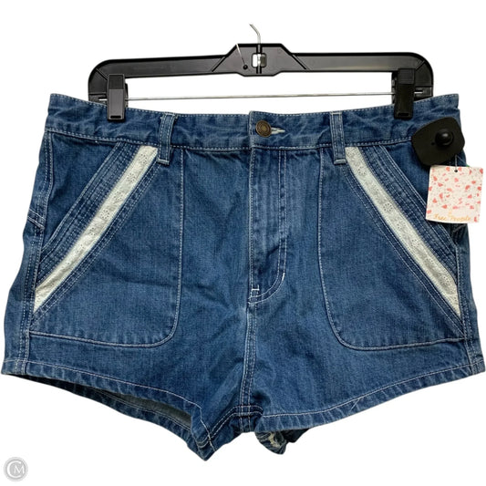 Shorts By Free People In Blue Denim, Size: 12