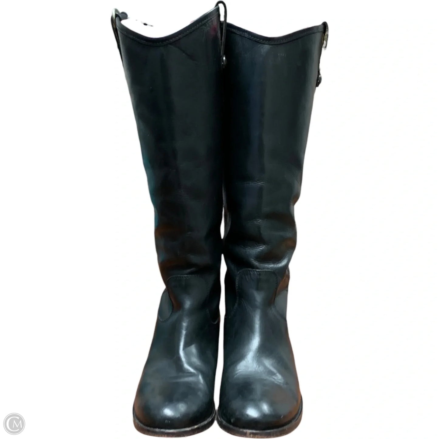 Boots Designer By Frye In Black, Size: 9.5