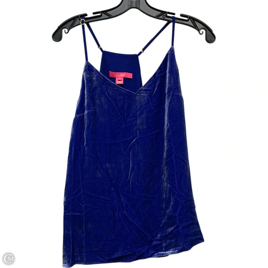 Top Sleeveless Designer By Lilly Pulitzer In Blue, Size: S