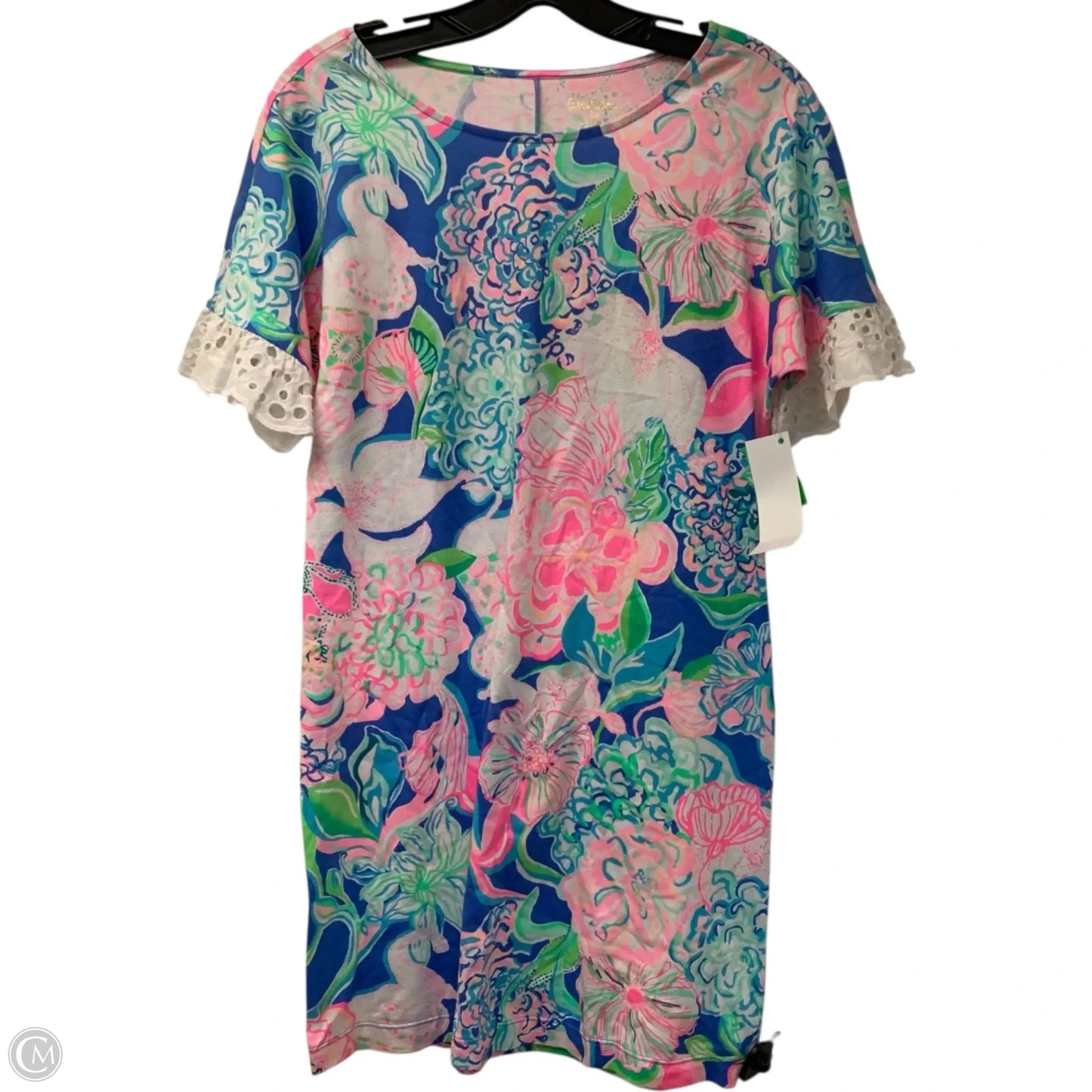 Dress Designer By Lilly Pulitzer In Blue & Pink, Size: Xs