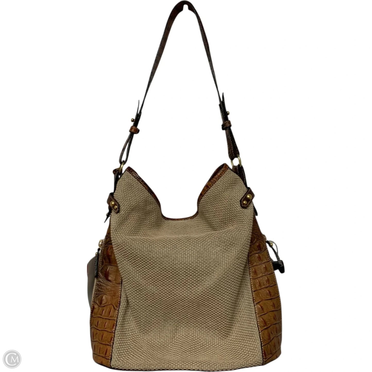 Handbag Designer By Brahmin, Size: Large