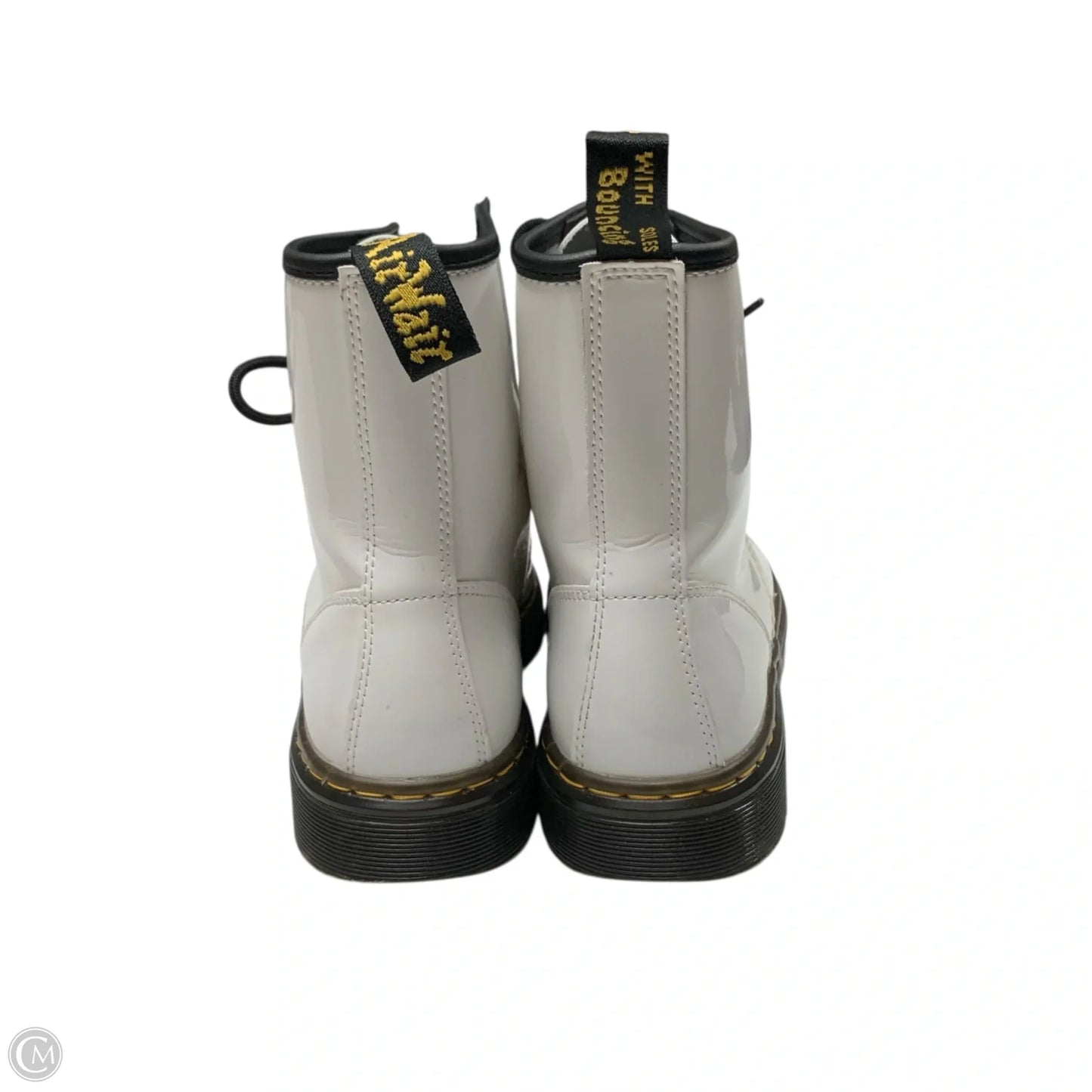 Boots Combat By Dr Martens In White, Size: 7