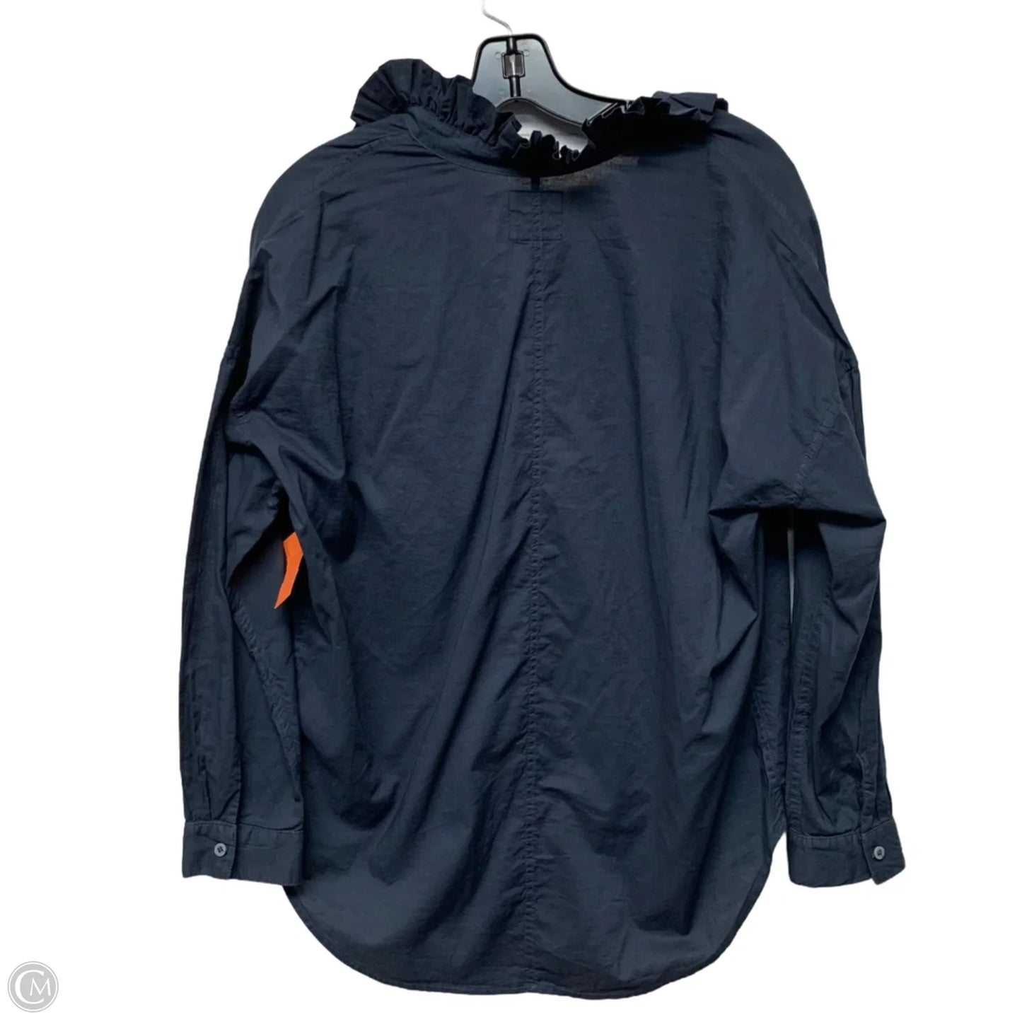 Top Long Sleeve By A Shirt Thing In Navy, Size: S