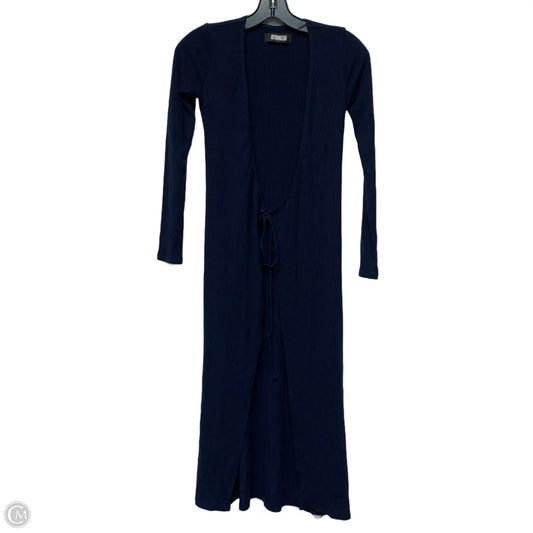 Dress Casual Midi By Reformation In Navy, Size: Xs