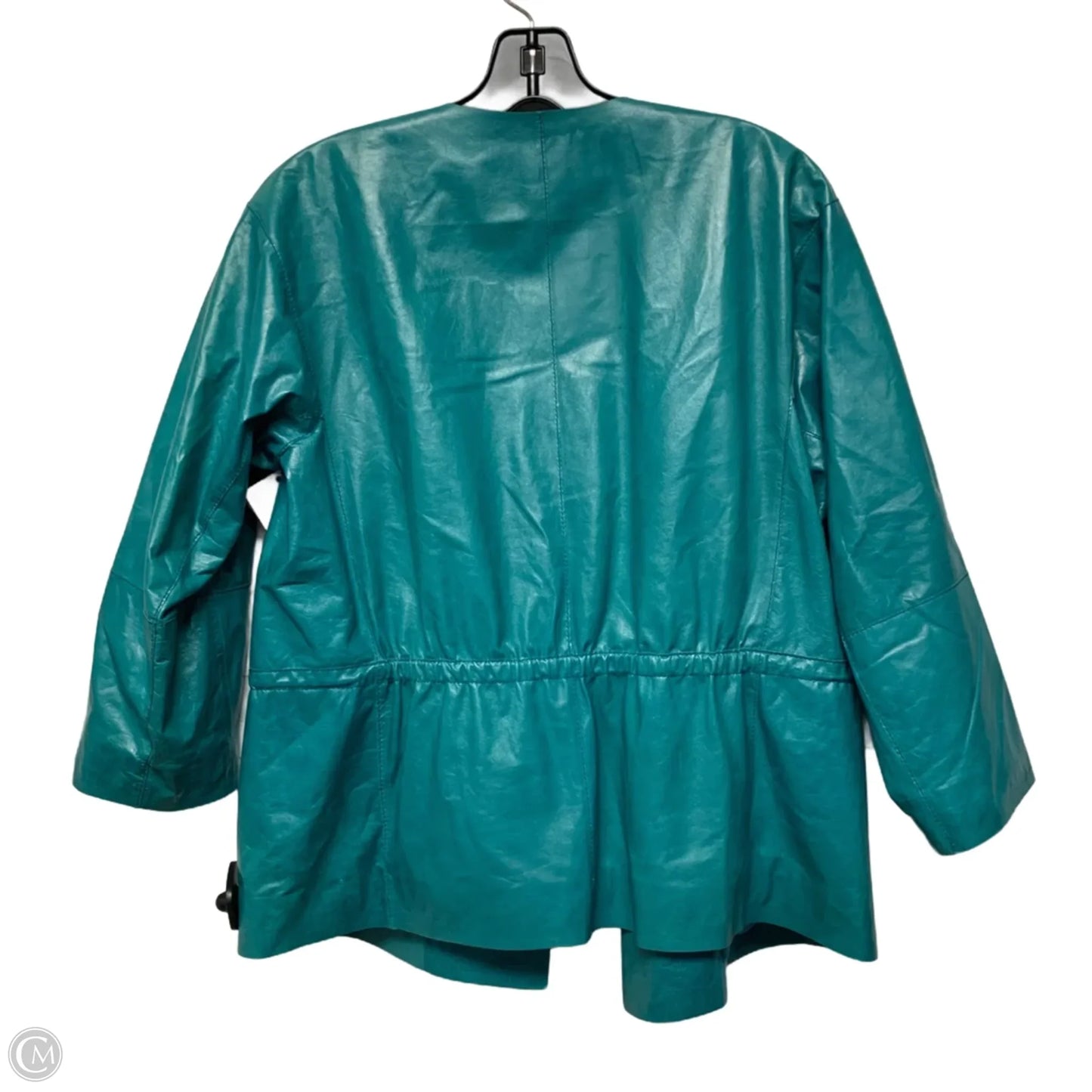 Jacket Designer By Lafayette 148 In Blue, Size: S