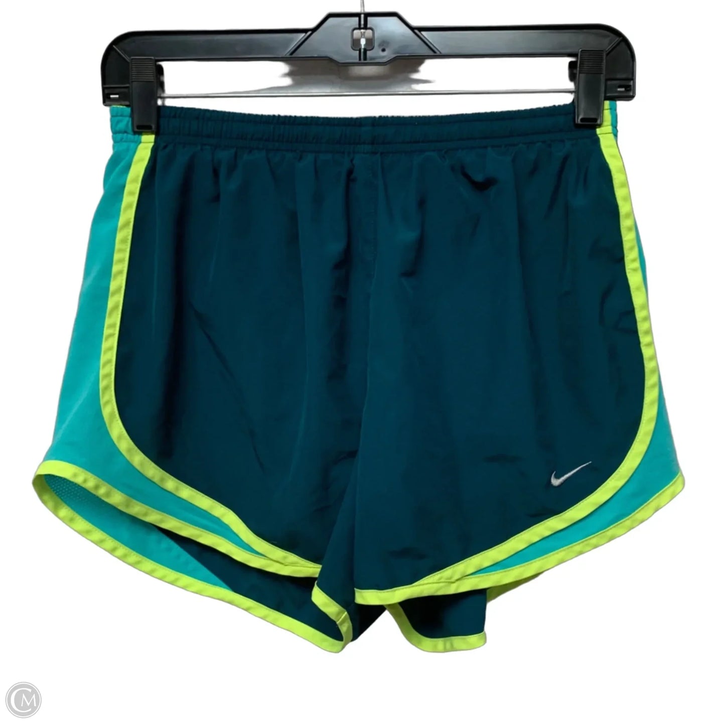 Athletic Shorts By Nike Apparel In Teal, Size: M