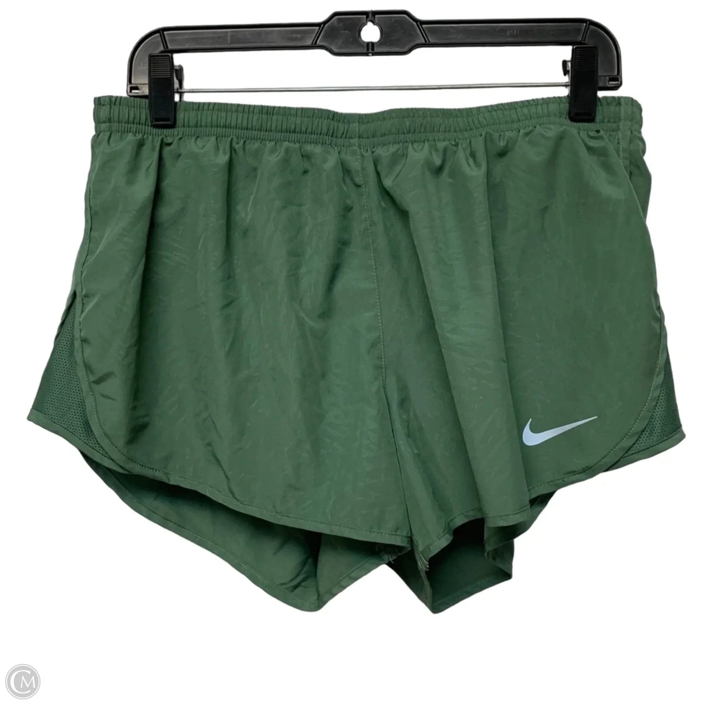Athletic Shorts By Nike Apparel In Green, Size: L