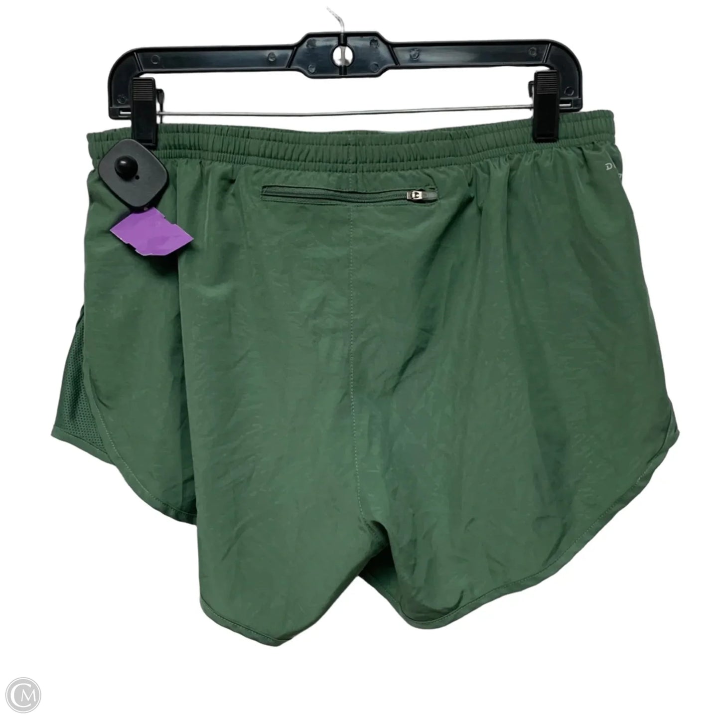 Athletic Shorts By Nike Apparel In Green, Size: L