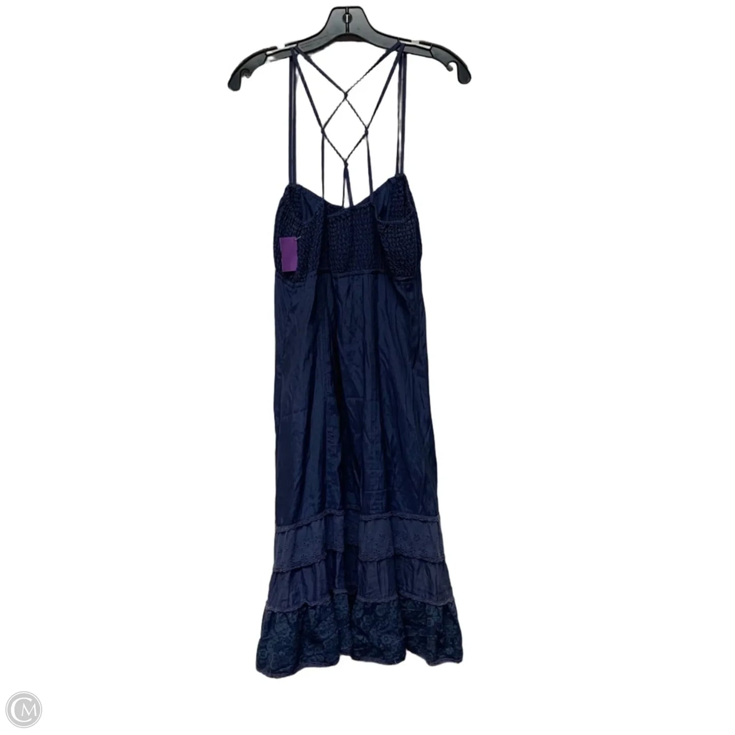 Dress Casual Midi By Free People In Blue, Size: M