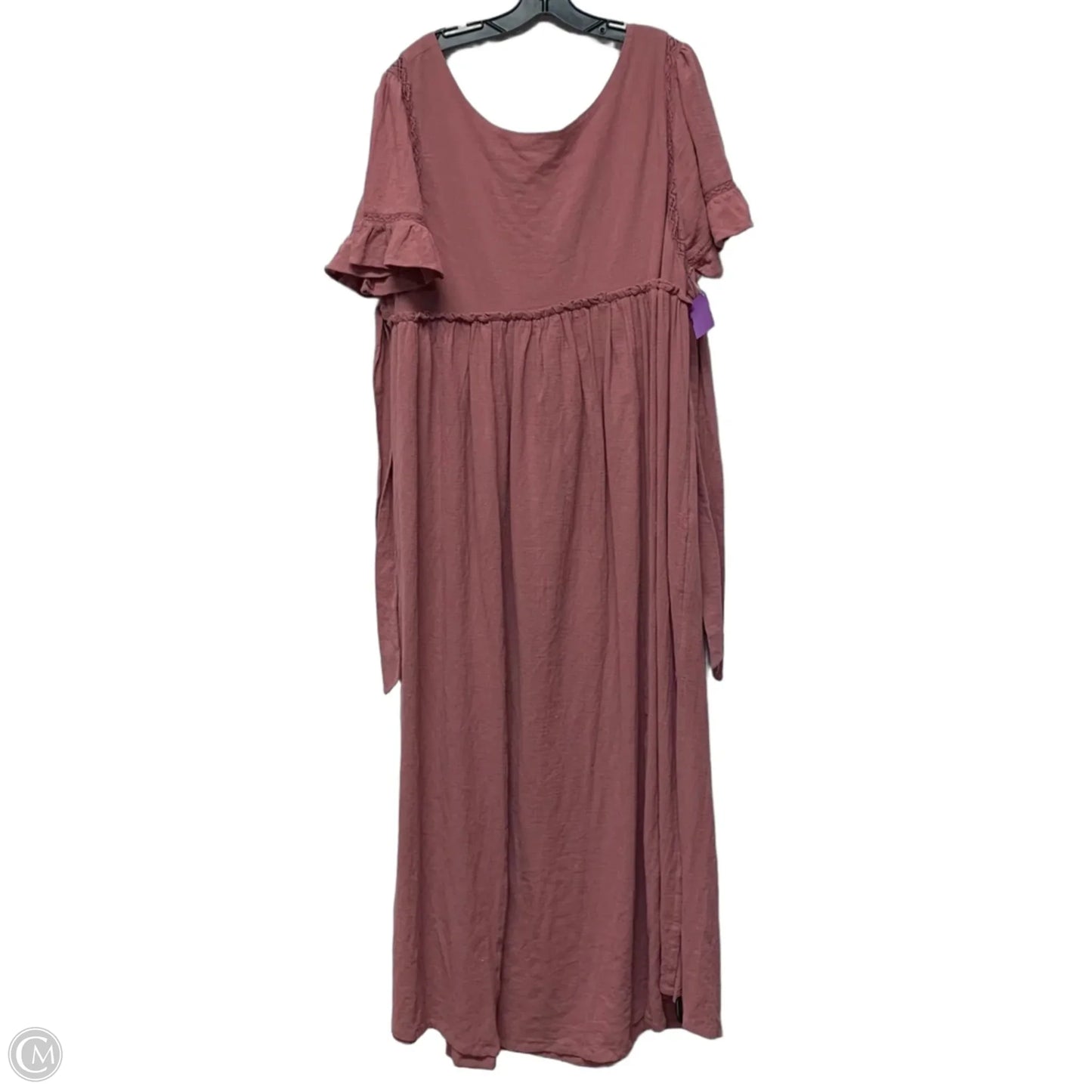 Dress Casual Maxi By Free People In Pink, Size: L