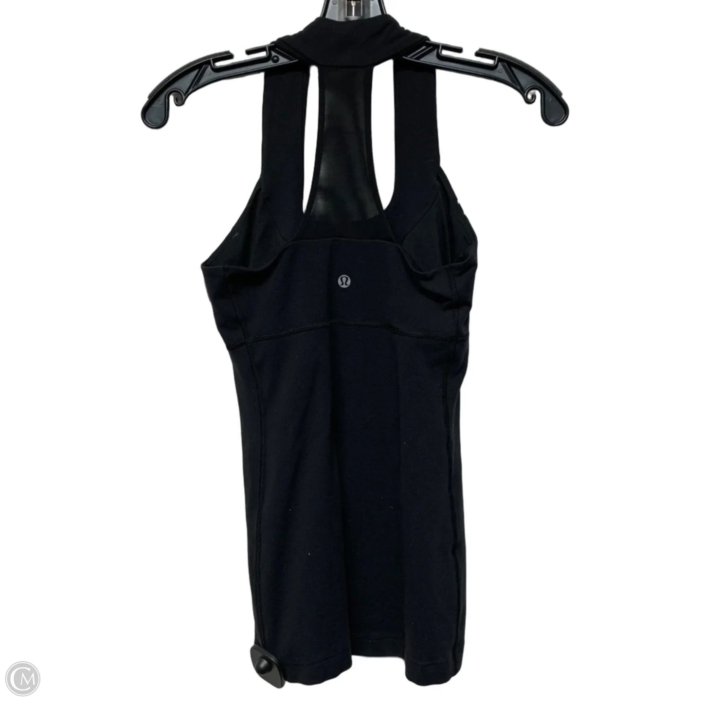 Athletic Tank Top By Lululemon In Black & White, Size: S