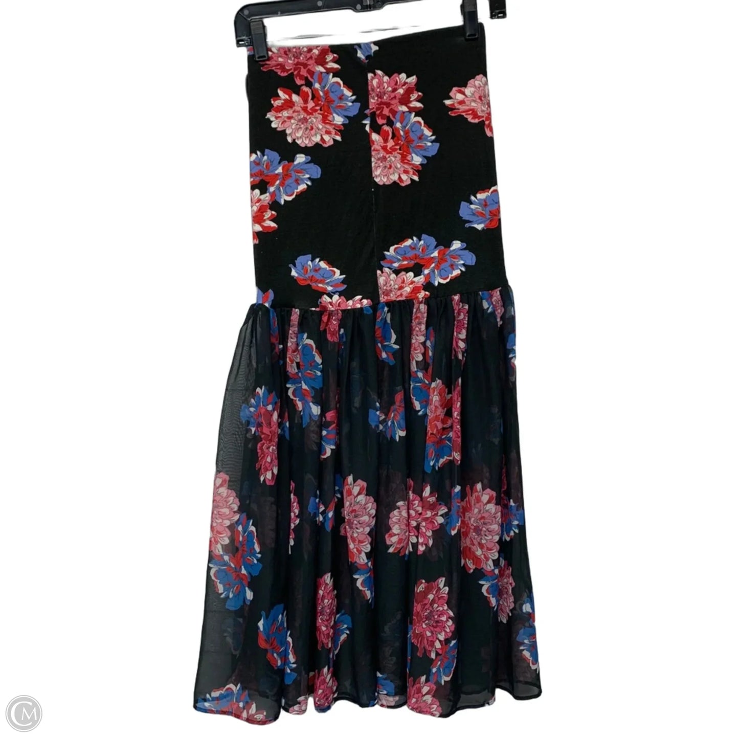 Skirt Maxi By Free People In Black & Pink, Size: Xs