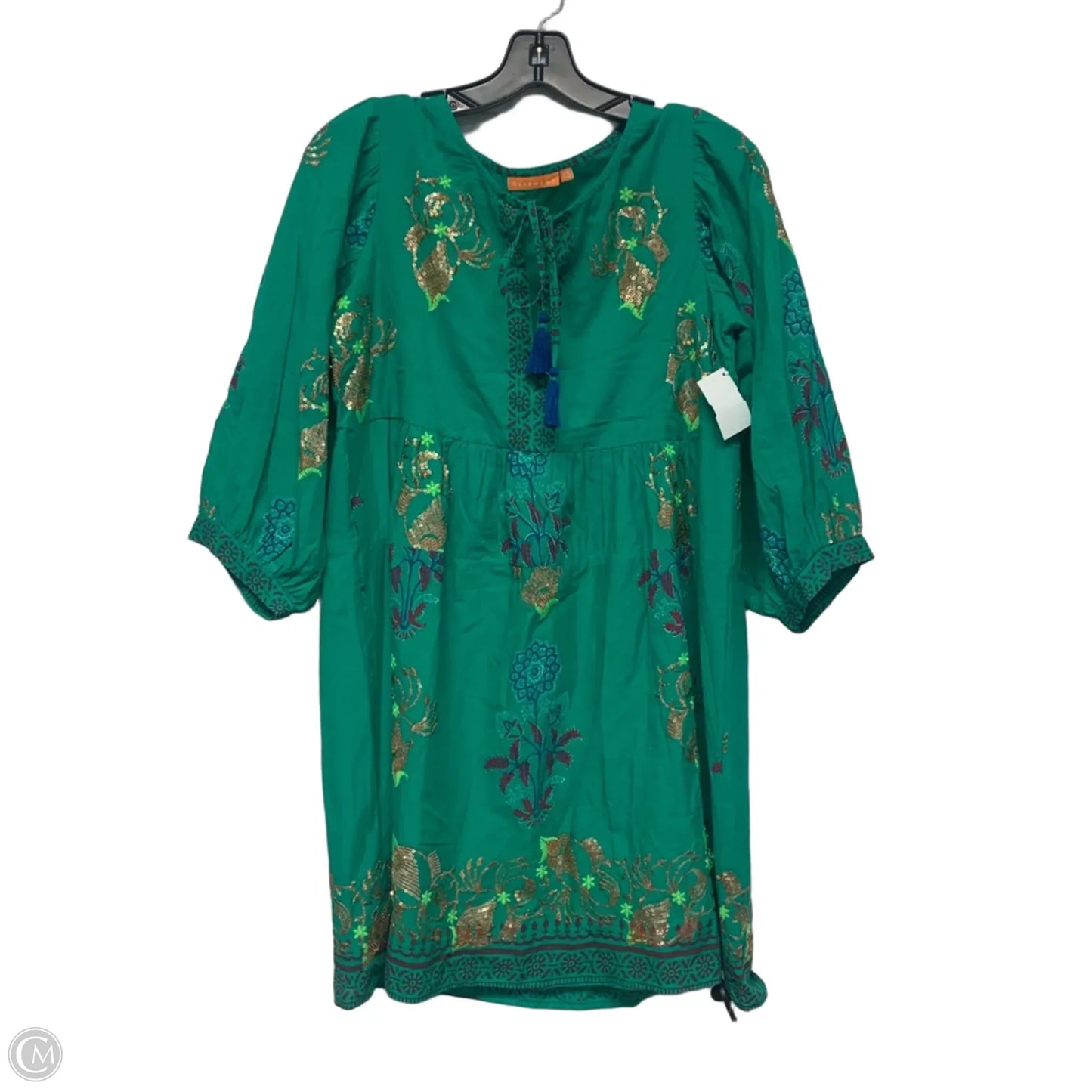 Dress Casual Short By Oliphant In Green, Size: Xs