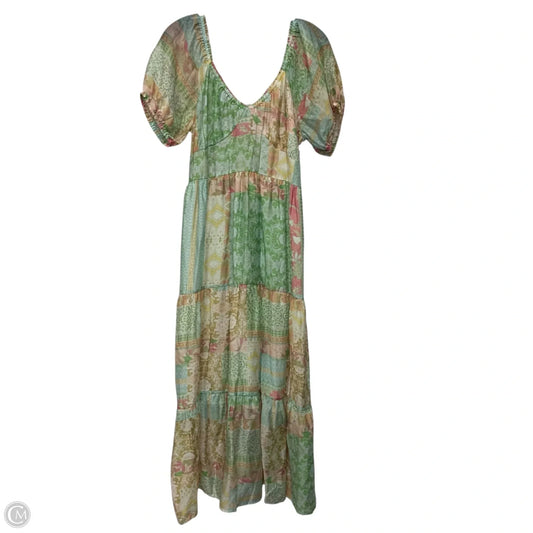 Dress Casual Midi By Jessica Simpson In Green, Size: M