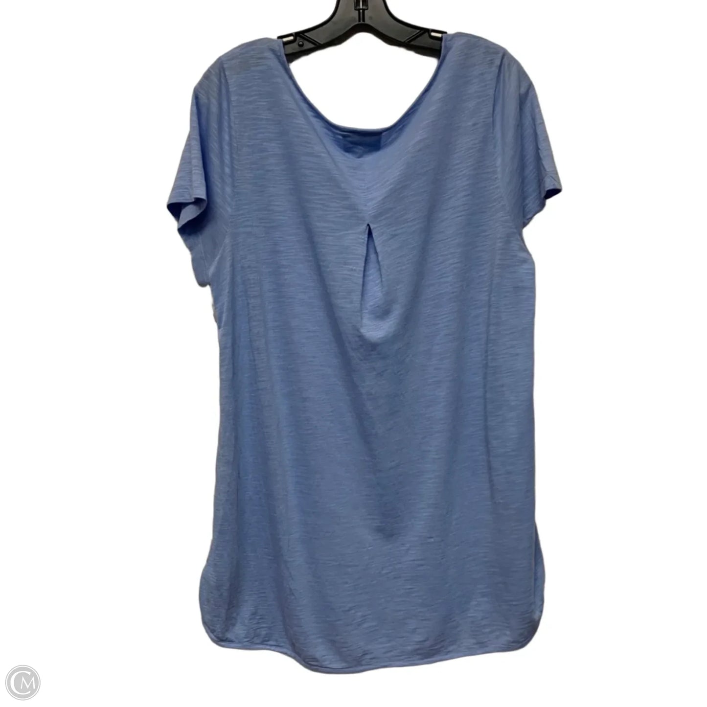 Top Short Sleeve By J. Jill In Blue, Size: L