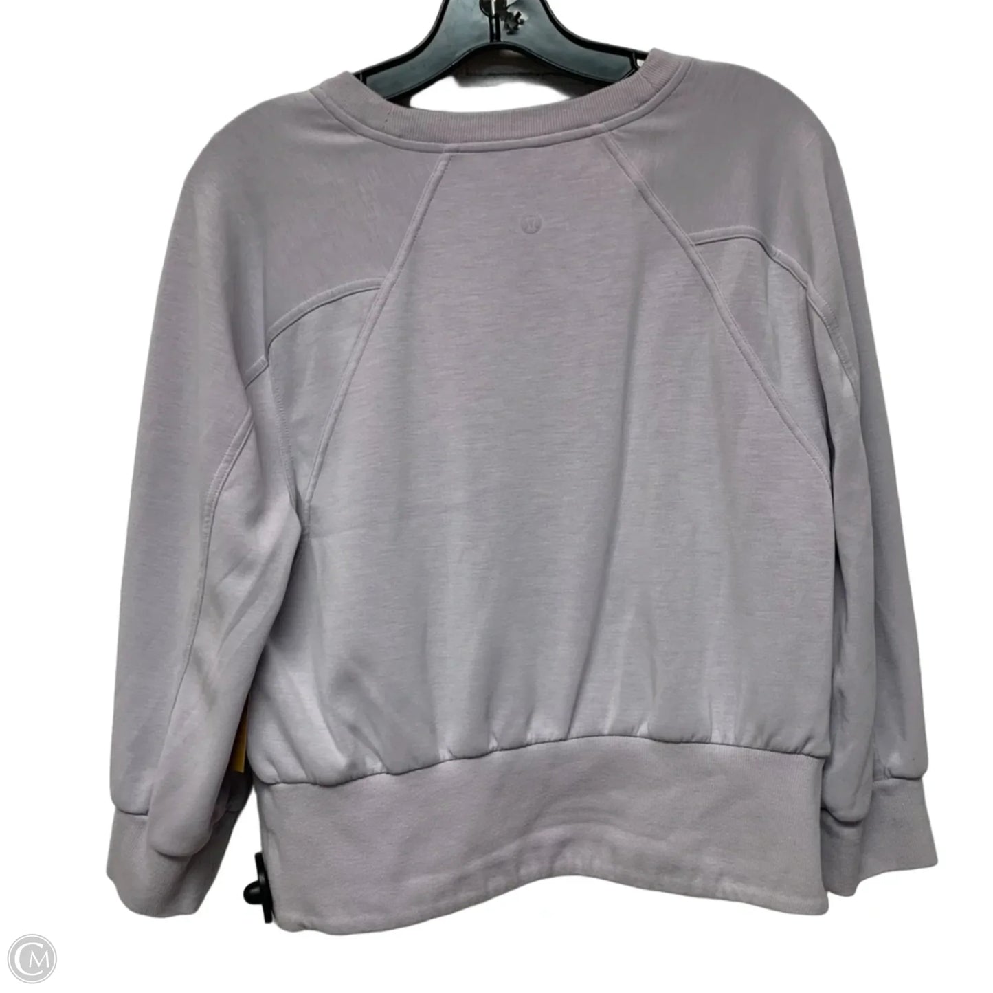 Athletic Sweatshirt Crewneck By Lululemon In Purple, Size: M