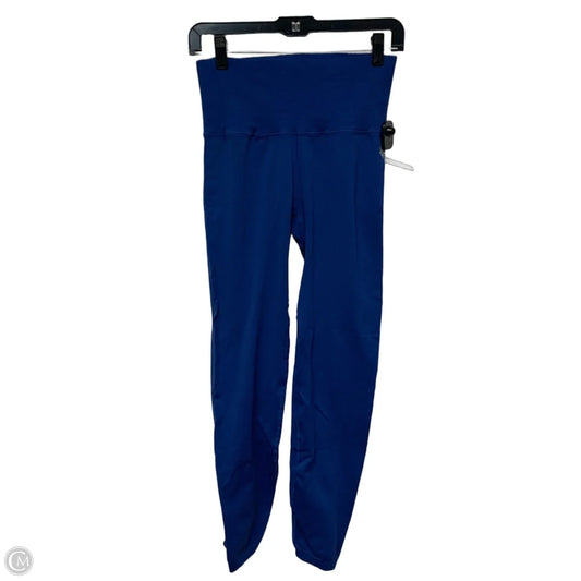 Athletic Leggings By Free People In Blue, Size: M