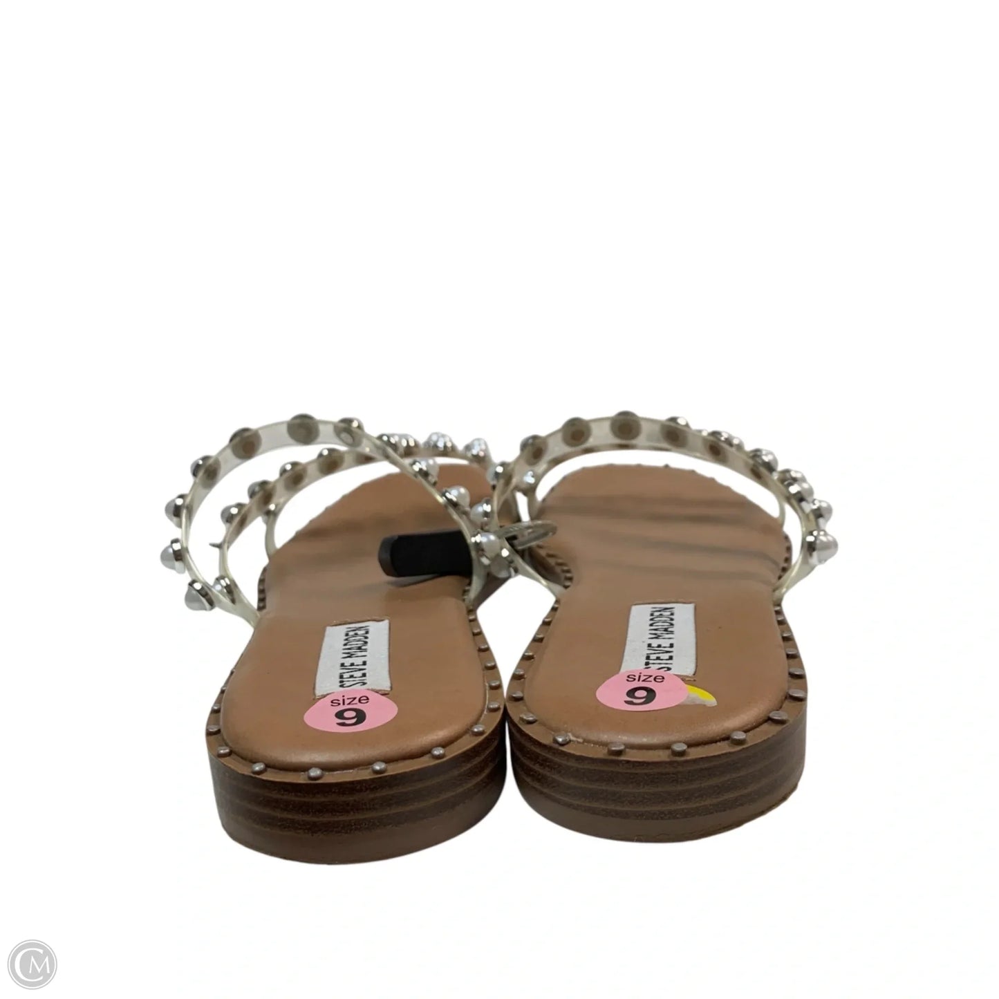 Sandals Flats By Steve Madden In White, Size: 9