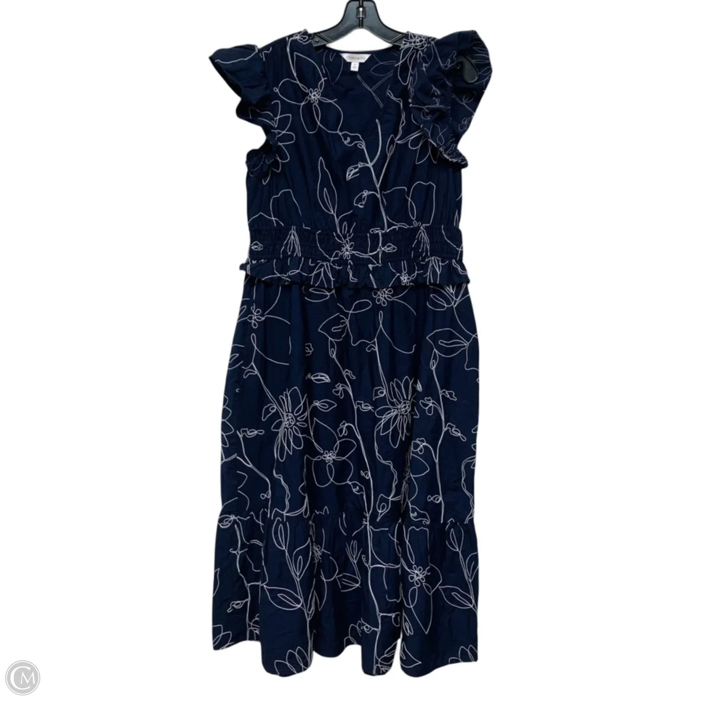 Dress Casual Maxi By Crown And Ivy In Navy, Size: M