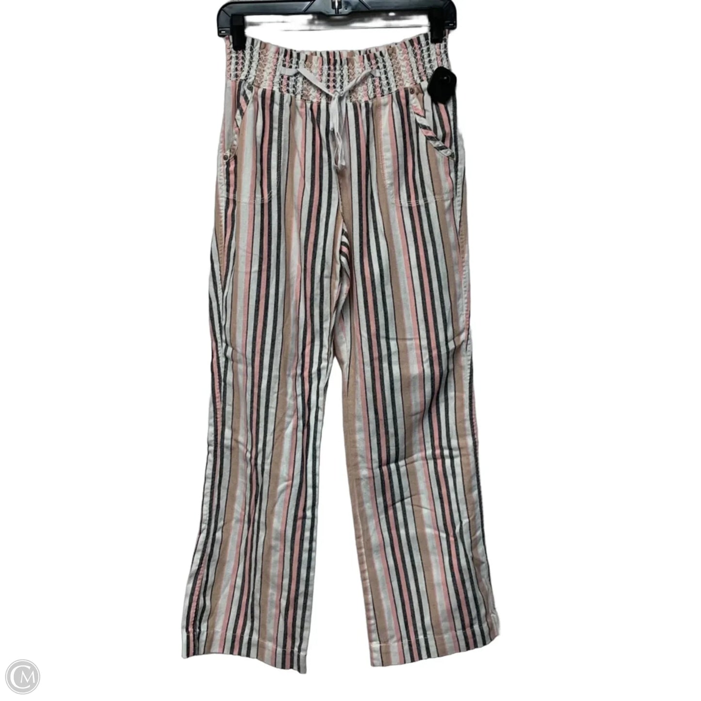 Pants Wide Leg By Ci Sono In Green & Pink, Size: M