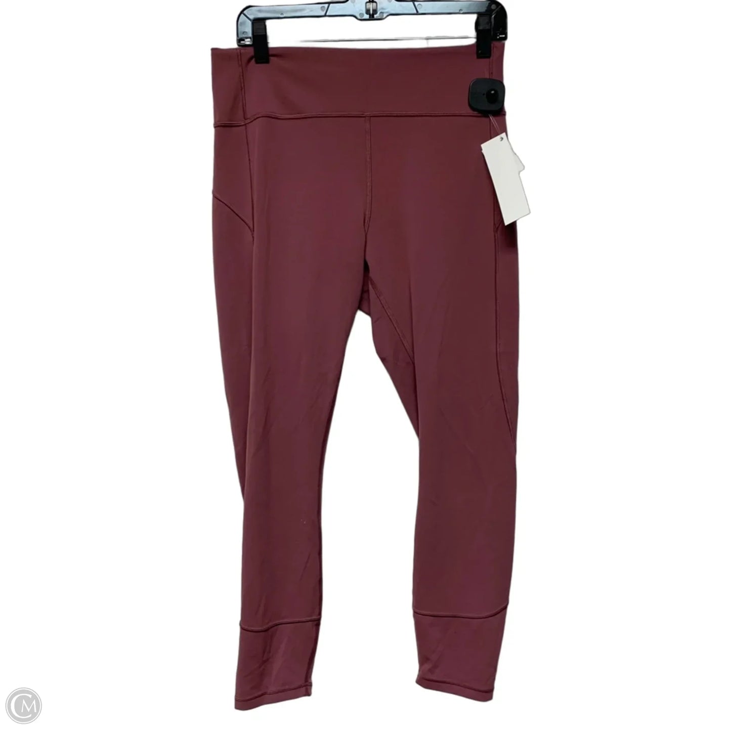 Athletic Leggings By Lululemon In Pink, Size: L