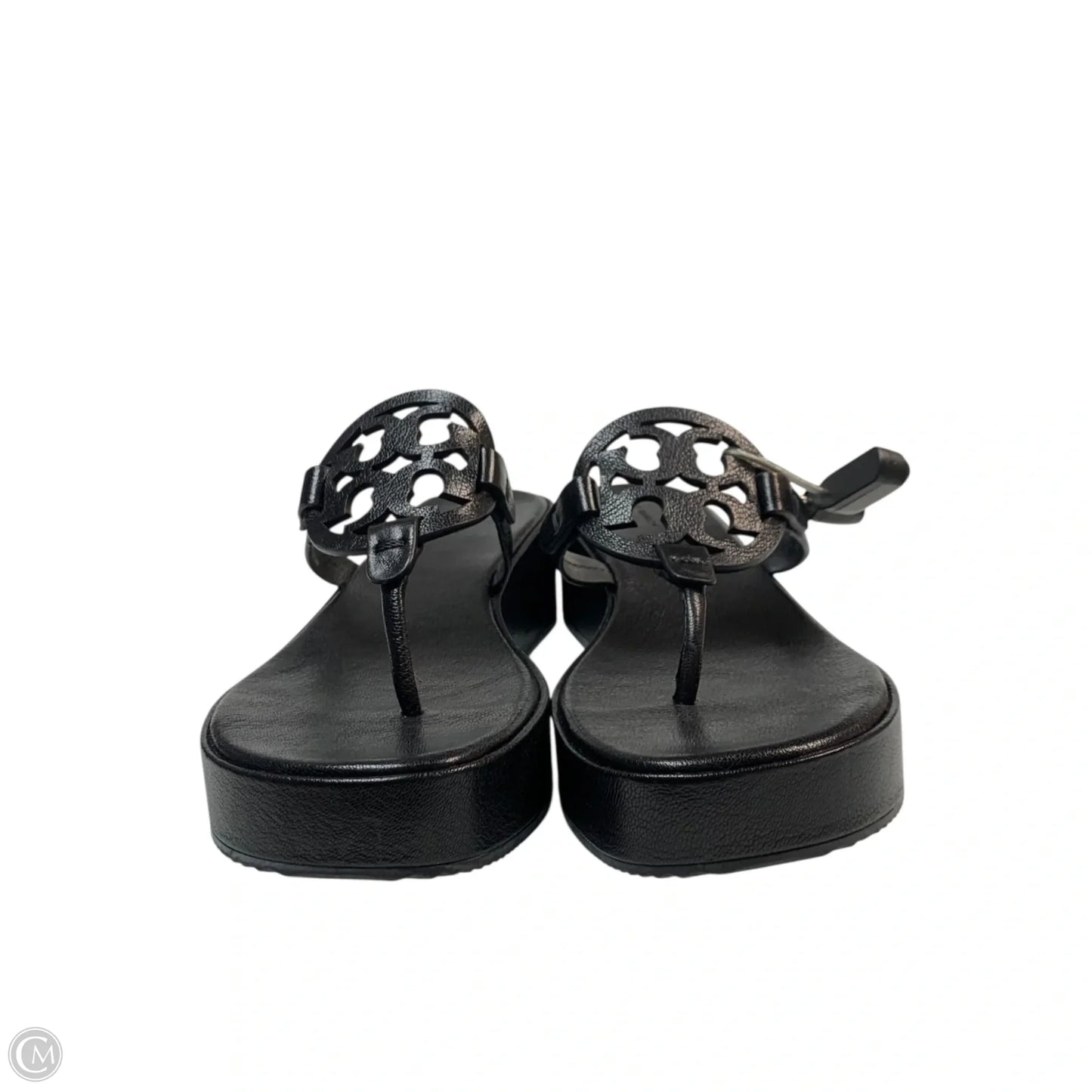 Sandals Designer By Tory Burch In Black, Size: 10.5