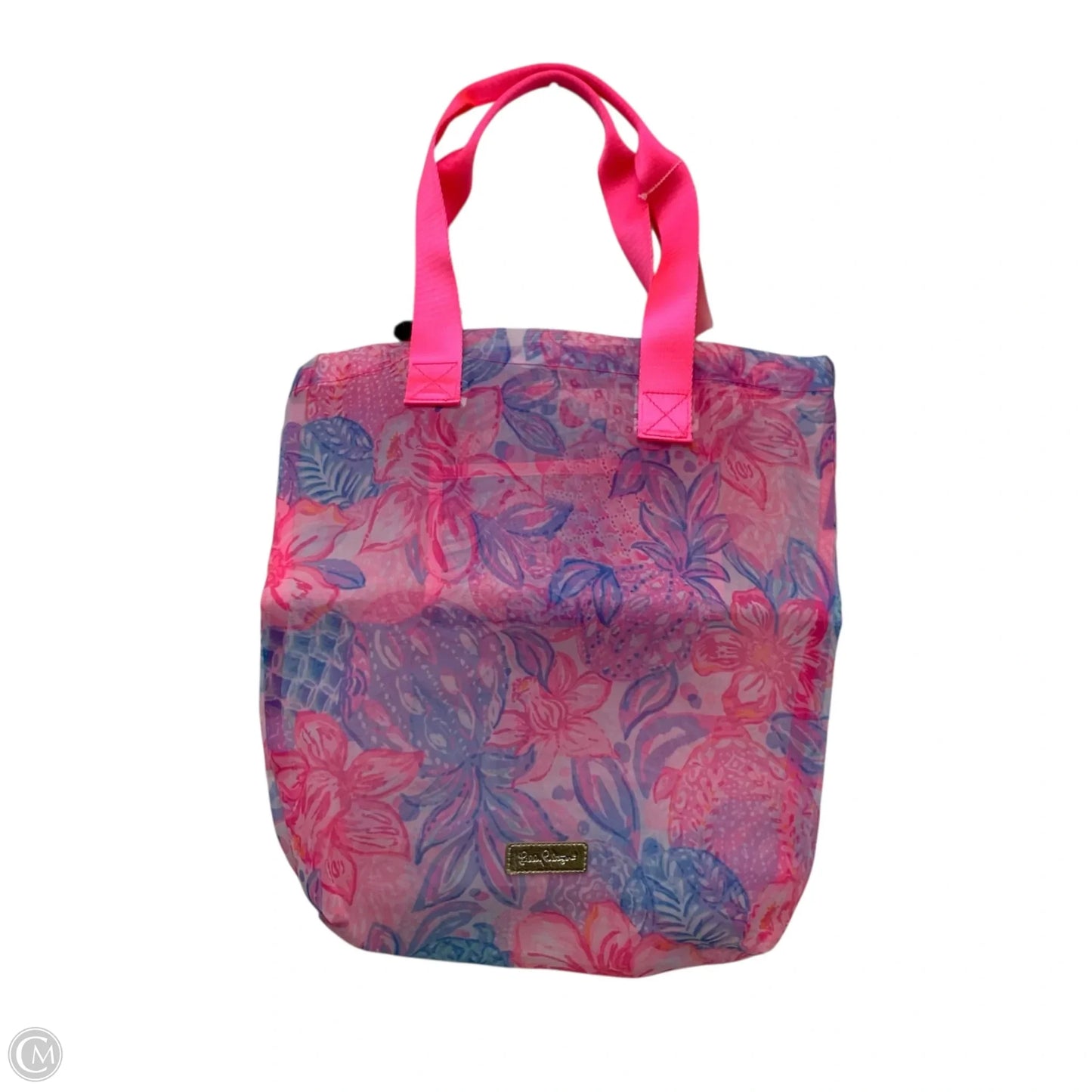 Tote Designer By Lilly Pulitzer, Size: Large