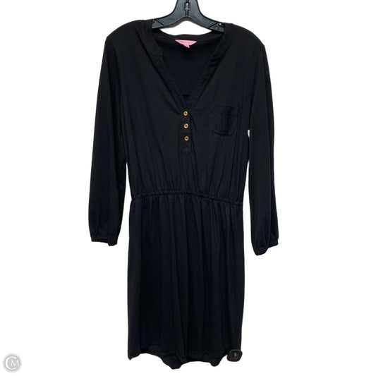 Dress Designer By Lilly Pulitzer In Black, Size: M