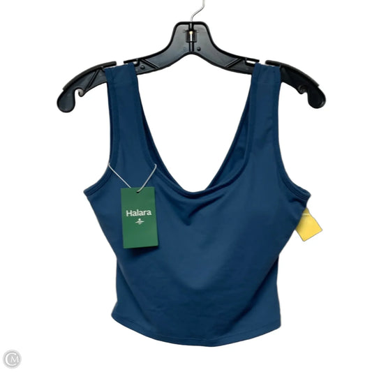 Athletic Tank Top By Halara In Blue, Size: M
