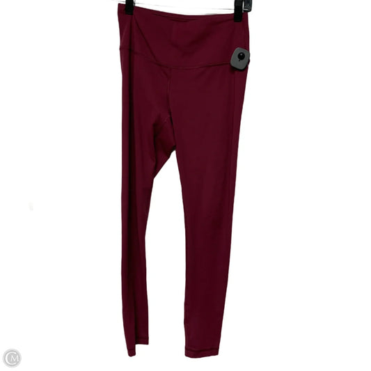 Athletic Leggings By Yogalicious In Pink, Size: S