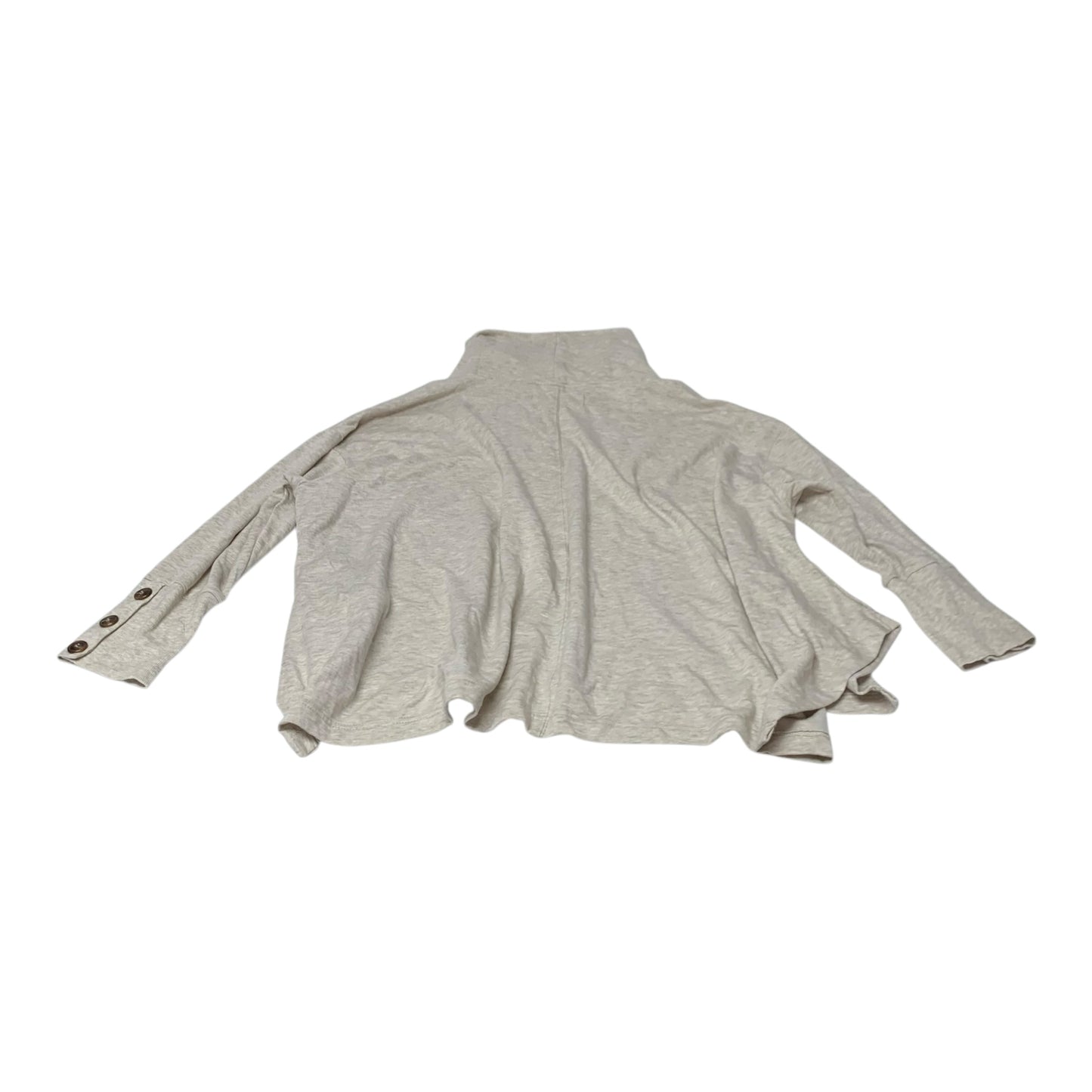 Tunic Long Sleeve By The Sweatshirt Project In Beige, Size: Xl