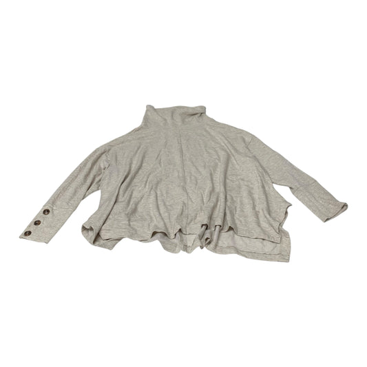 Tunic Long Sleeve By The Sweatshirt Project In Beige, Size: Xl